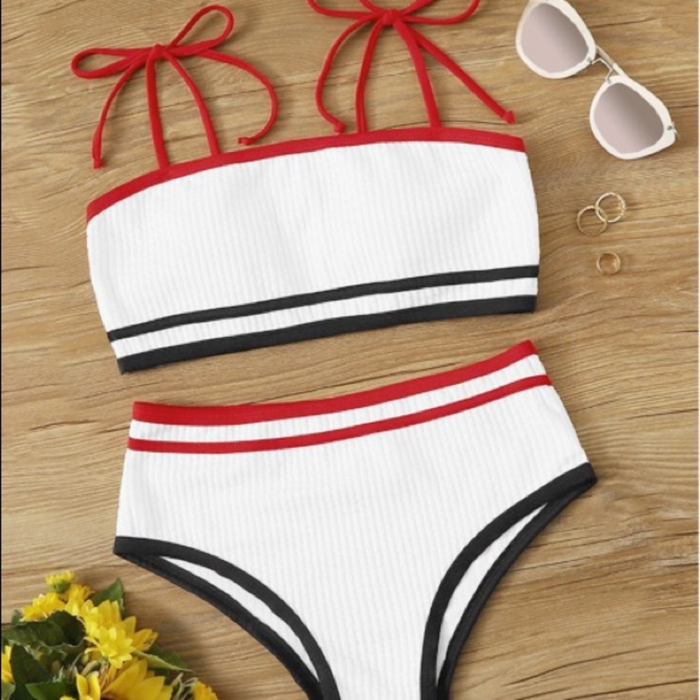 Shein Bandeau Bikini